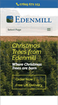 Mobile Screenshot of edenchristmastrees.co.uk